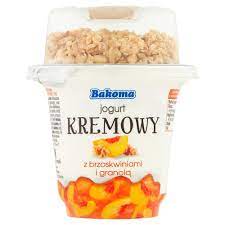 Jogurt Bakoma Kremowy z brzoswinią ( wybrane lokalizacje) 230g.